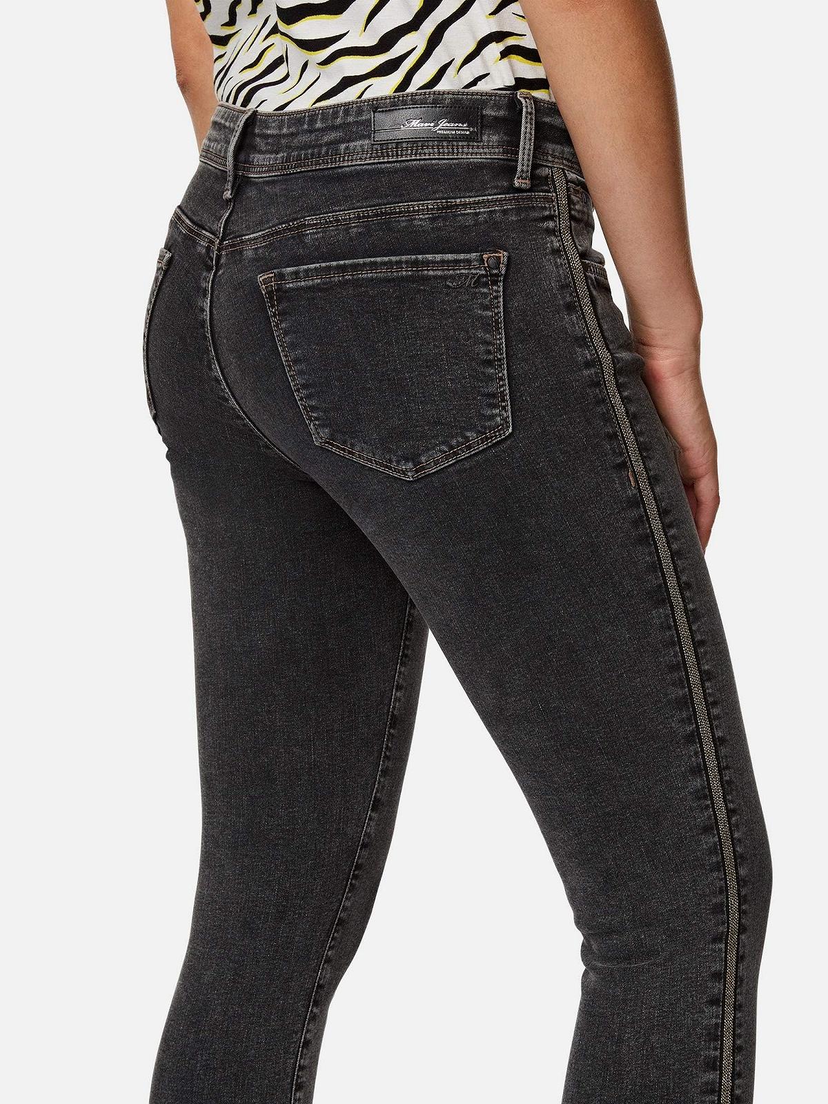 Женские джинсовые штаны MAVI ADRIANA Smoke Random Embellished - 28, фото №5