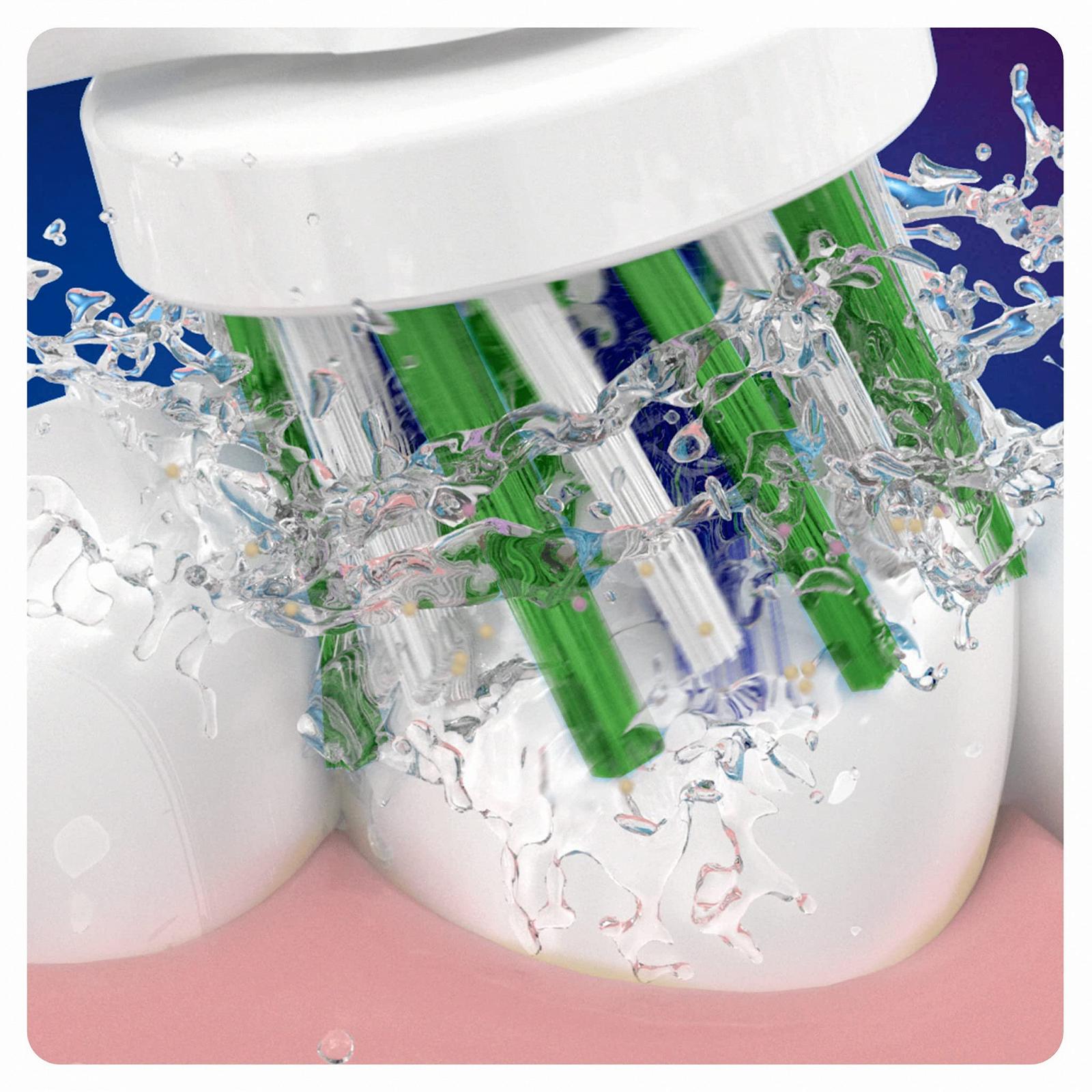 Насадки для зубной щетки Oral-B CrossAction с щетинками CleanMaximiser для комплексной гигиены полости рта, фото №7