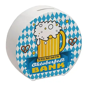 Скарбничка Oktoberfest Bank керамічна 13 см - Фото 1