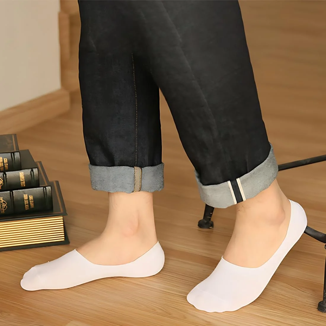 Женские носки-следки из хлопка, нескользящие - невидимые короткие мягкие дышащие носки для лоферов, кроссовок и лодочек, фото №5 Женские носки-следки из хлопка, нескользящие - невидимые короткие мягкие дышащие носки для лоферов, кроссовок и лодочек, фото №5