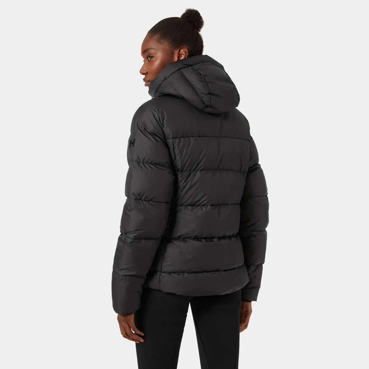 Куртка W ACTIVE PUFFY JACKET 53612990 HELLY HANSEN Чорний L, фото №2