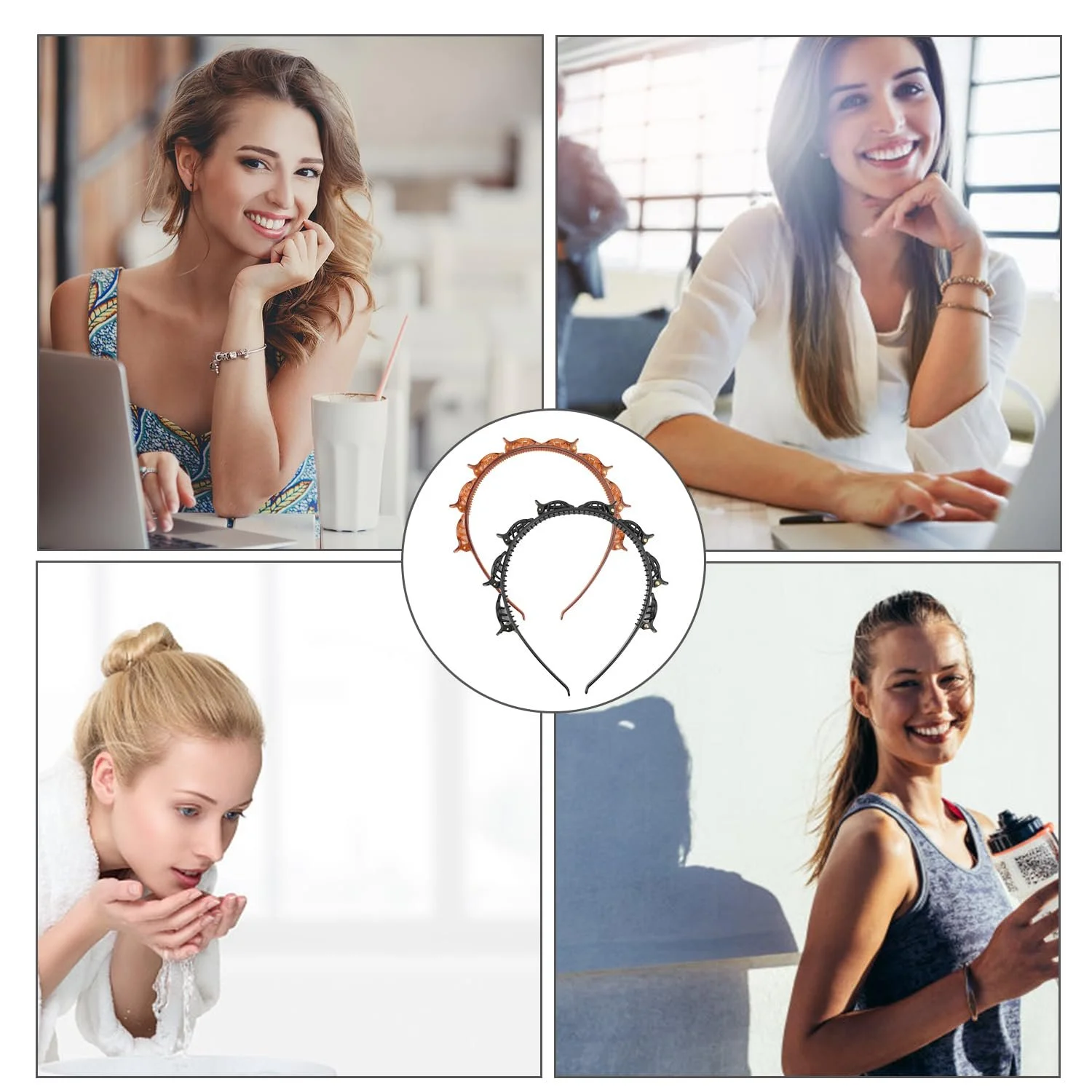 Обруч Amexo з затискачами, фото №6 Обруч Amexo з затискачами, фото №6