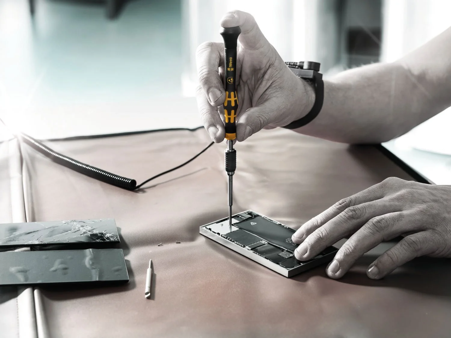 Динамометрична викрутка Wera Micro ESD 1430 05074804001 срібляста, фото №6