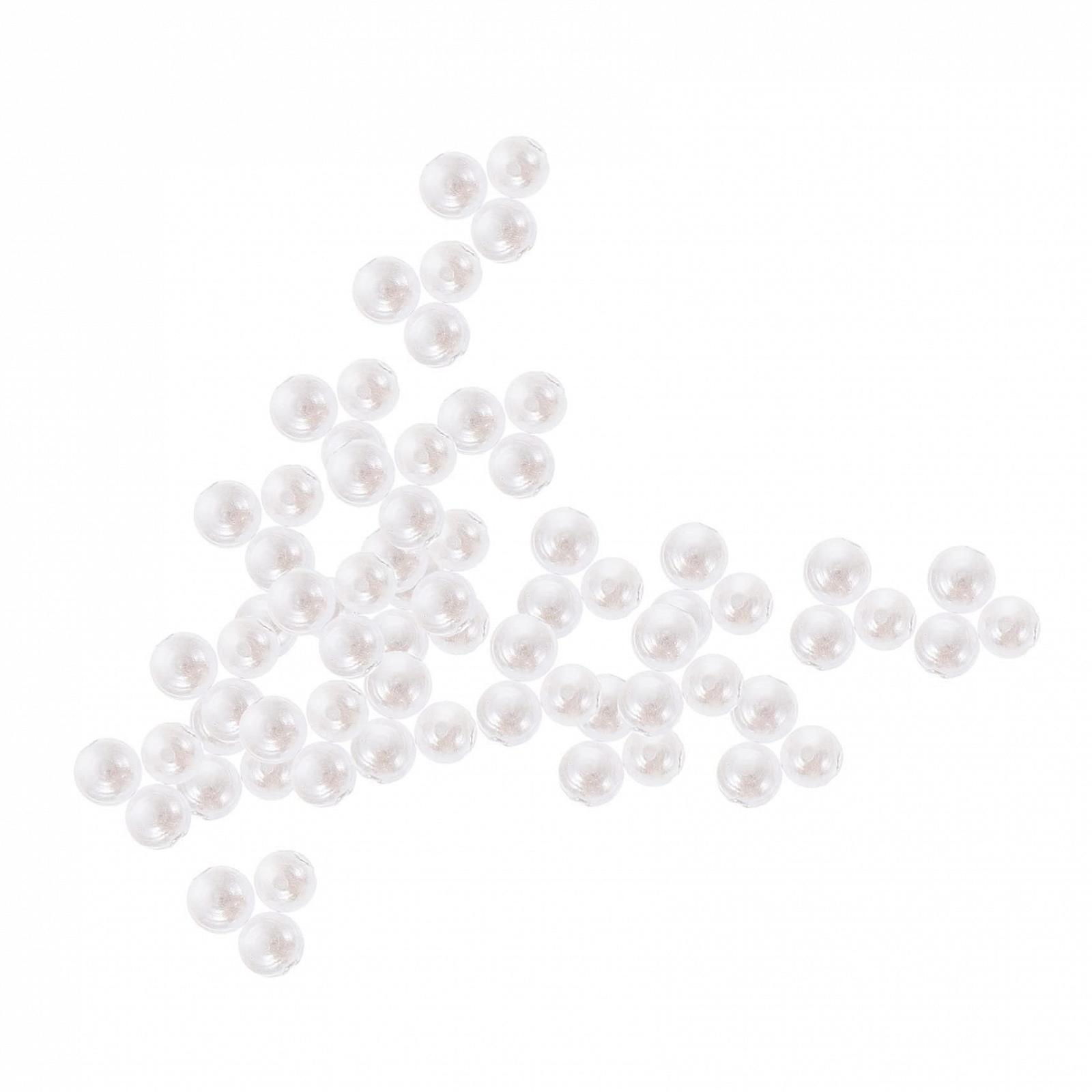 Украшения для ногтей Жемчуг FRCOLOR 10000 штук, белые, фото №1