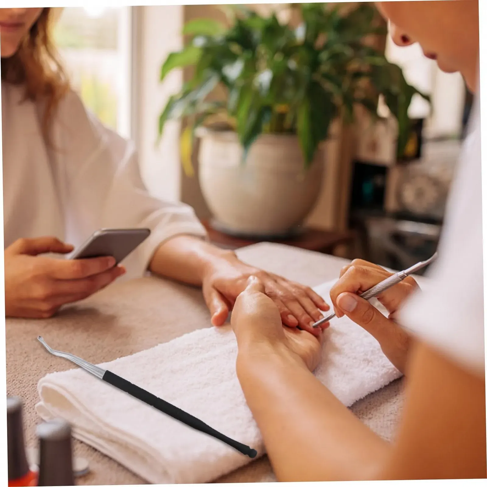 Набор для маникюра и педикюра WRITWAA Черный, фото №5