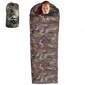 Спальный мешок Weatherproof Outdoor Sleeping Bag для взрослых с компрессионным мешком для походов, пешего туризма и кемпинга - Фото 1