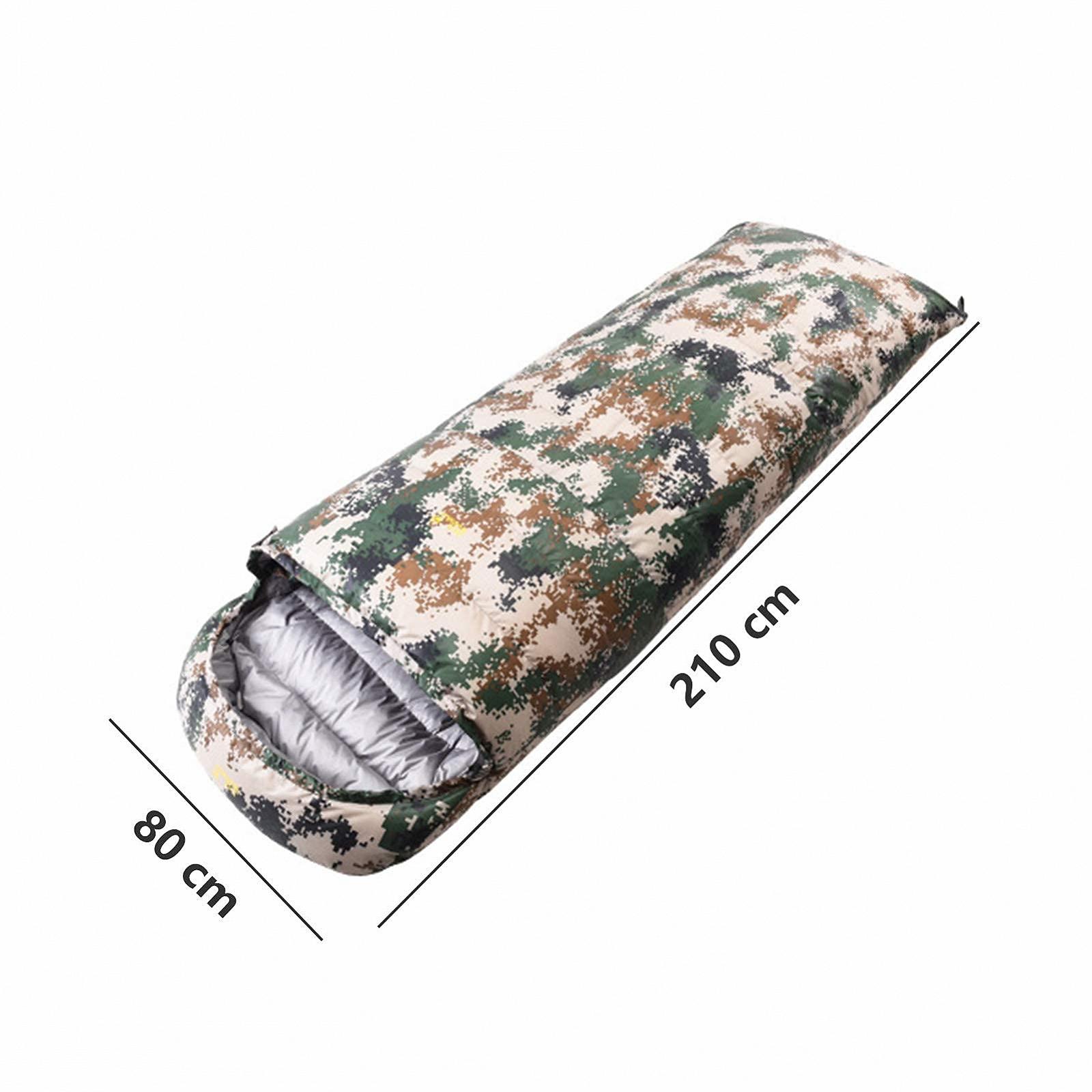 Спальний мішок MYVVKIA Полегшений Пуховий Камуфляжний Водонепроникний Зелений, фото №2 Спальний мішок MYVVKIA Полегшений Пуховий Камуфляжний Водонепроникний Зелений, фото №2