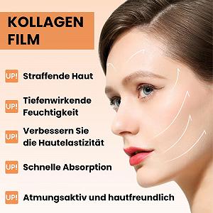 Пленка растворимого коллагена, упаковка из 5 штук, коллагеновая маска для упругости кожи. synthetic.ua - Фото 1