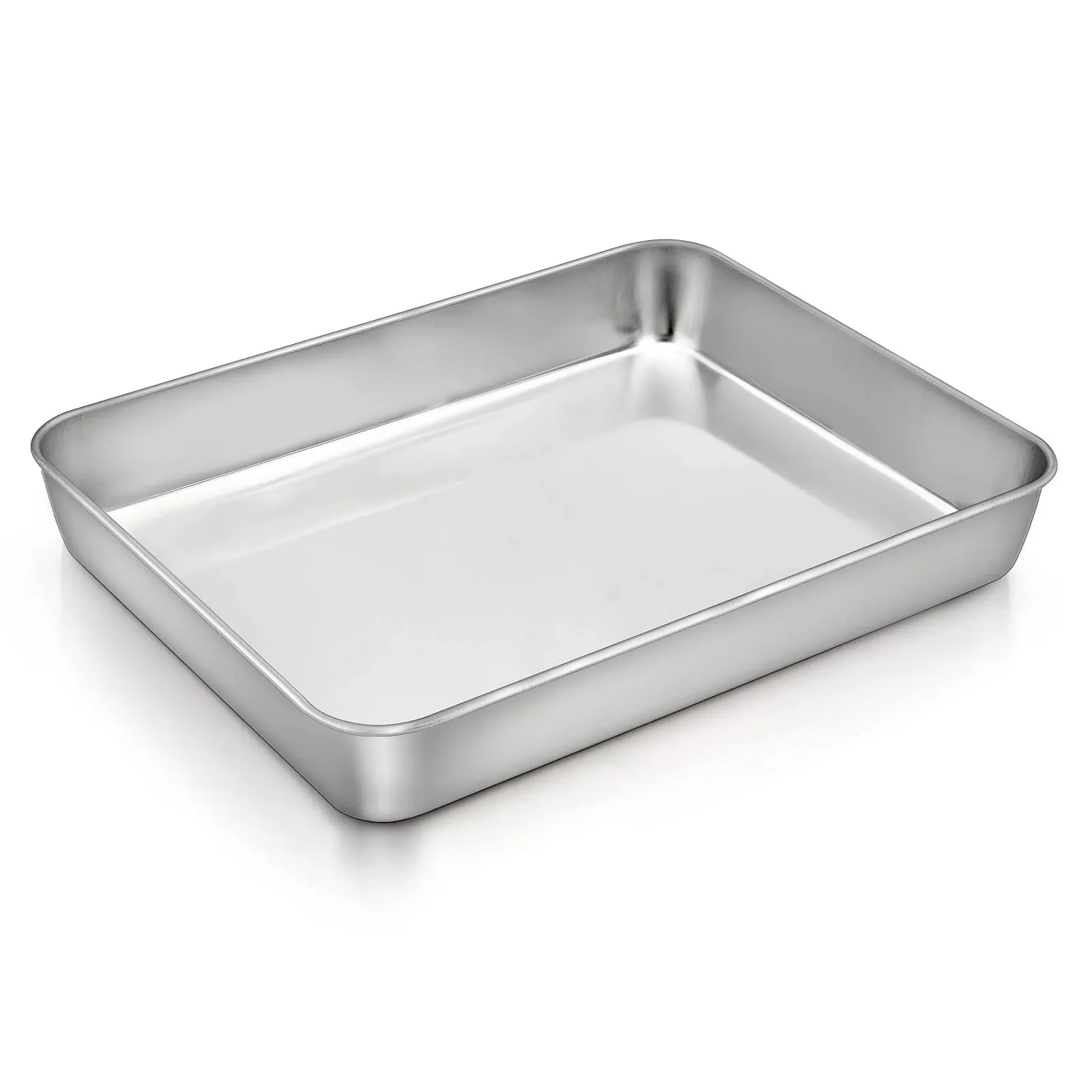 Форма для запекания Joyfair Нержавеющая сталь Прямоугольная 24 x 18 x 5 см, фото №1