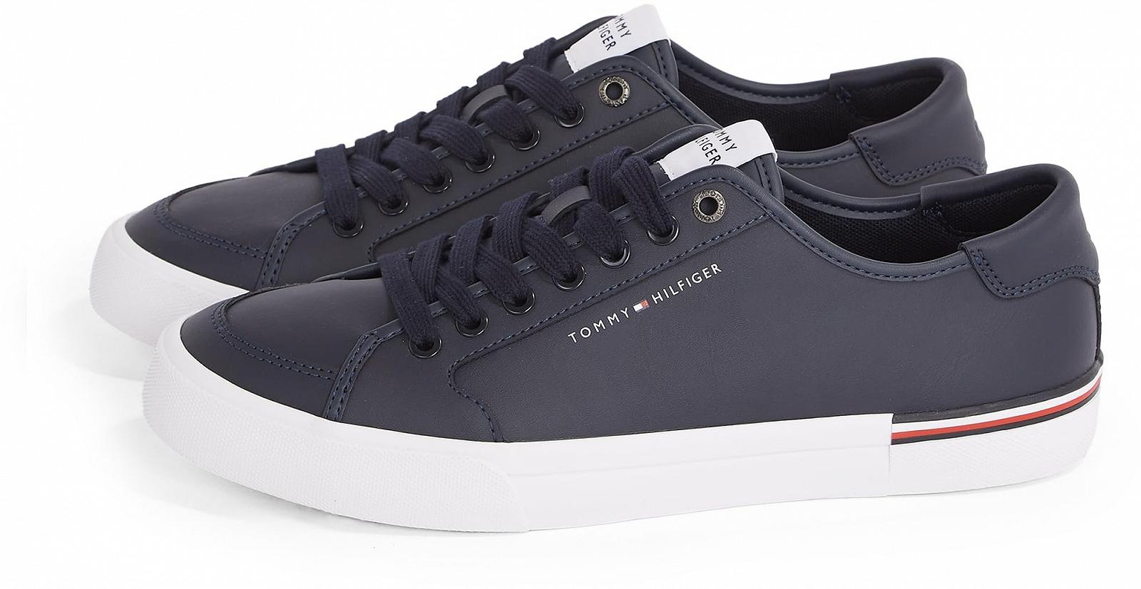Низкие кеды Tommy Hilfiger Core Corporate Vulcanized Leather, фото №3