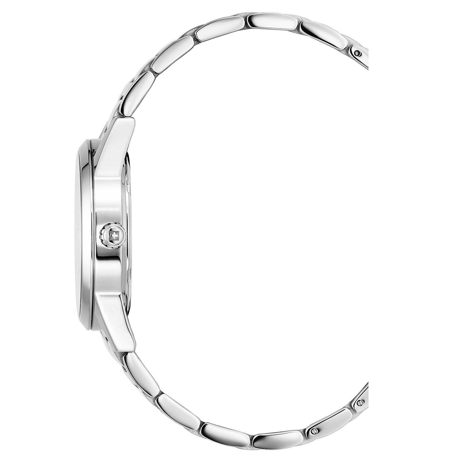 Женские часы Swiss Alpine Military Кварцевые аналоговые 7767.1 Сталь, Серебристый, фото №2