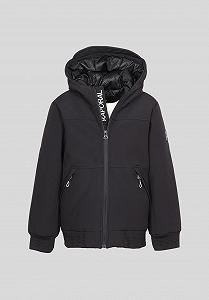 Куртка с капюшоном для мальчиков KAPORAL Moyer Regular, длинный рукав, черный synthetic.ua - Фото 1