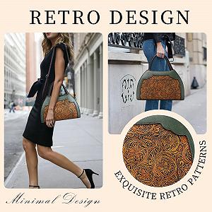 Модная женская сумка LETEULO из искусственной кожи, вместительная, со съемным плечевым ремнем, элегантная и универсальная synthetic.ua - Фото 1