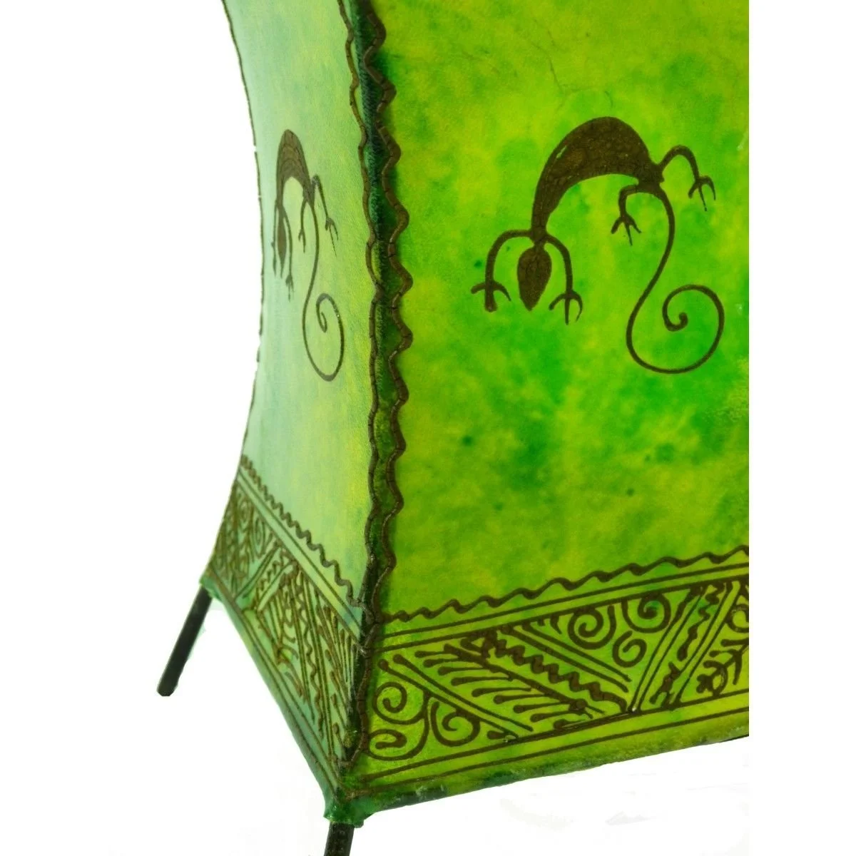 Настільна лампа Simandra Oriental Carree Gecko 30 см Оранжевий, фото №9