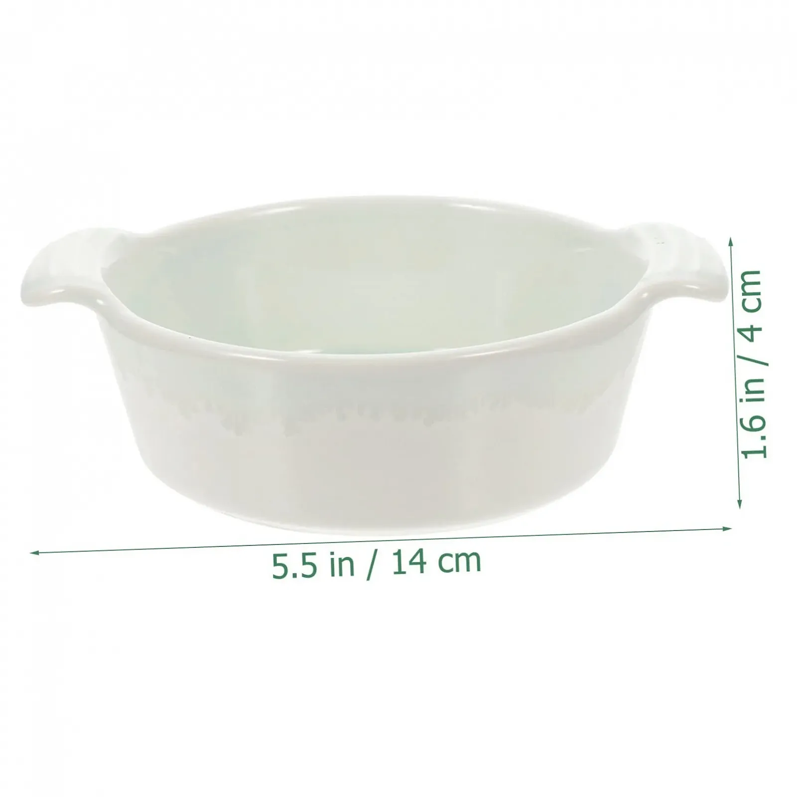 Форма для запекания Ciieeo Круглая С двумя ручками Зеленая, фото №2 Форма для запекания Ciieeo Круглая С двумя ручками Зеленая, фото №2