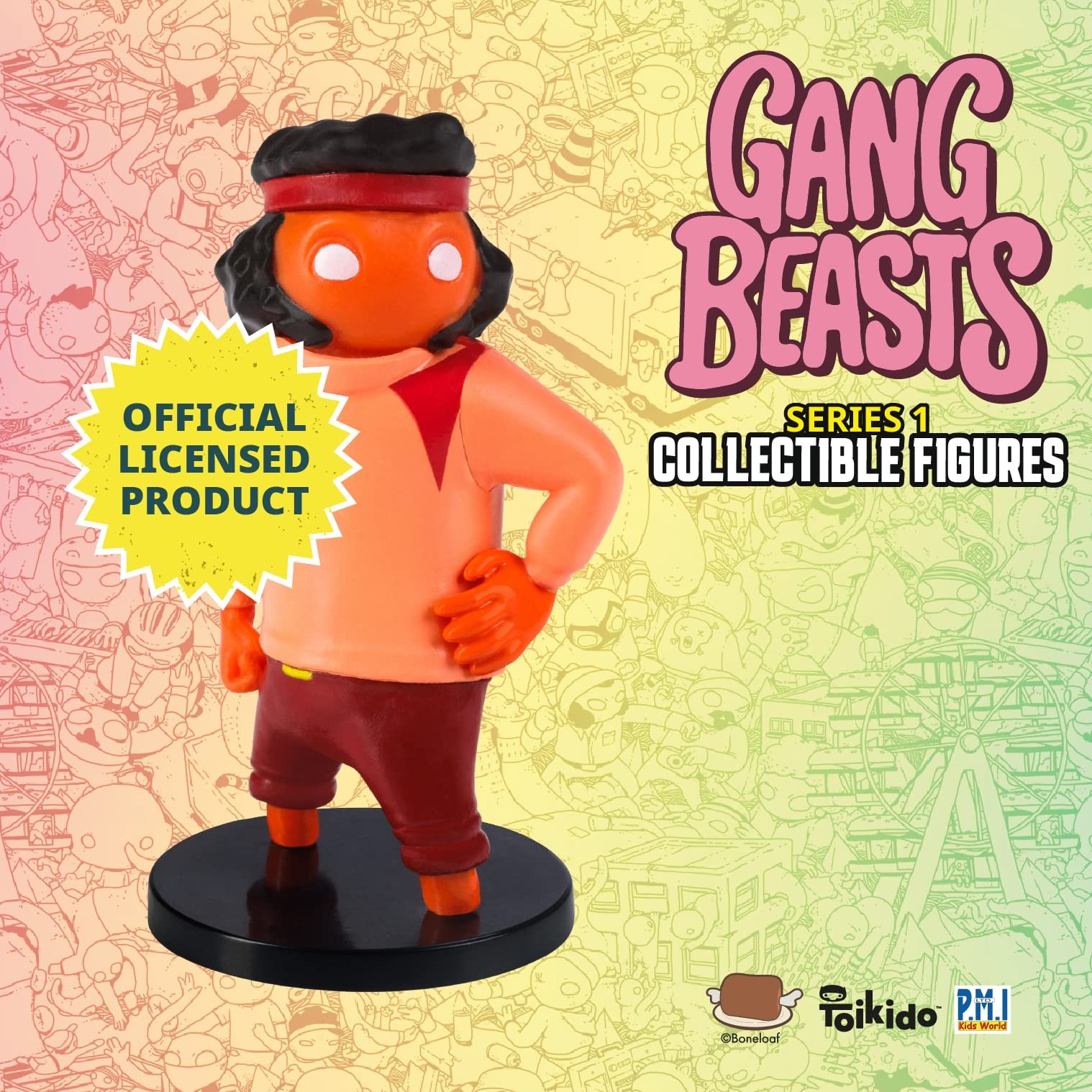 Коллекционные фигурки Toikido Gang Beasts Серия 1, 8 штук, Multi, фото №7