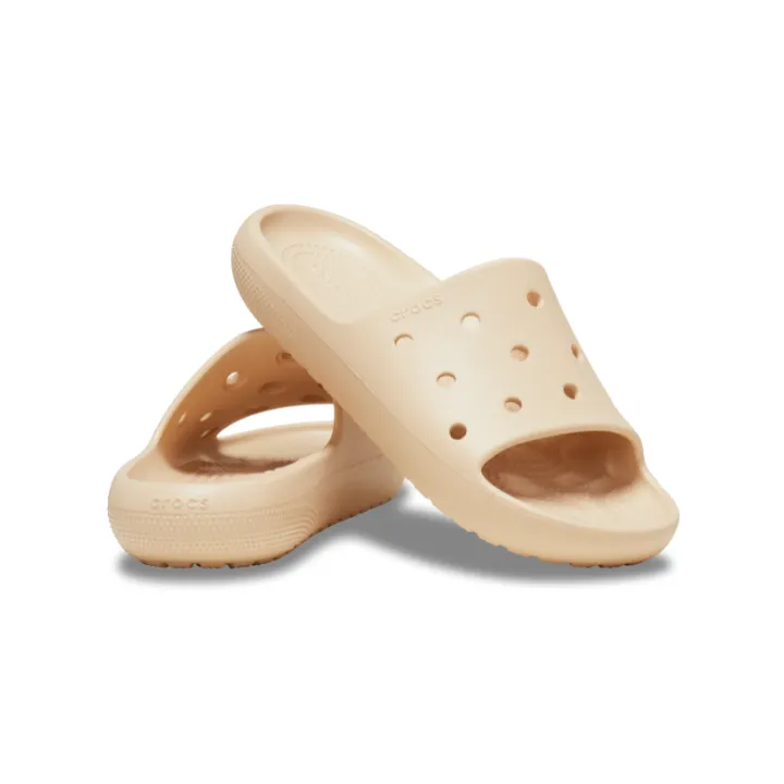 Тапочки UNI CLASSIC SLIDE V2 209401-2DS CROCS M4/W6  Бежевий 38, фото №4