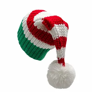 Шапка Limtula Праздничная новогодняя Мягкая Акриловая Удобная Унисекс - Фото 1