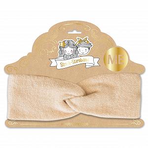 В'язана Пов'язка на Голову Papierdrachen Бежевий, Розмір 24 x 10 см synthetic.ua - Фото 1