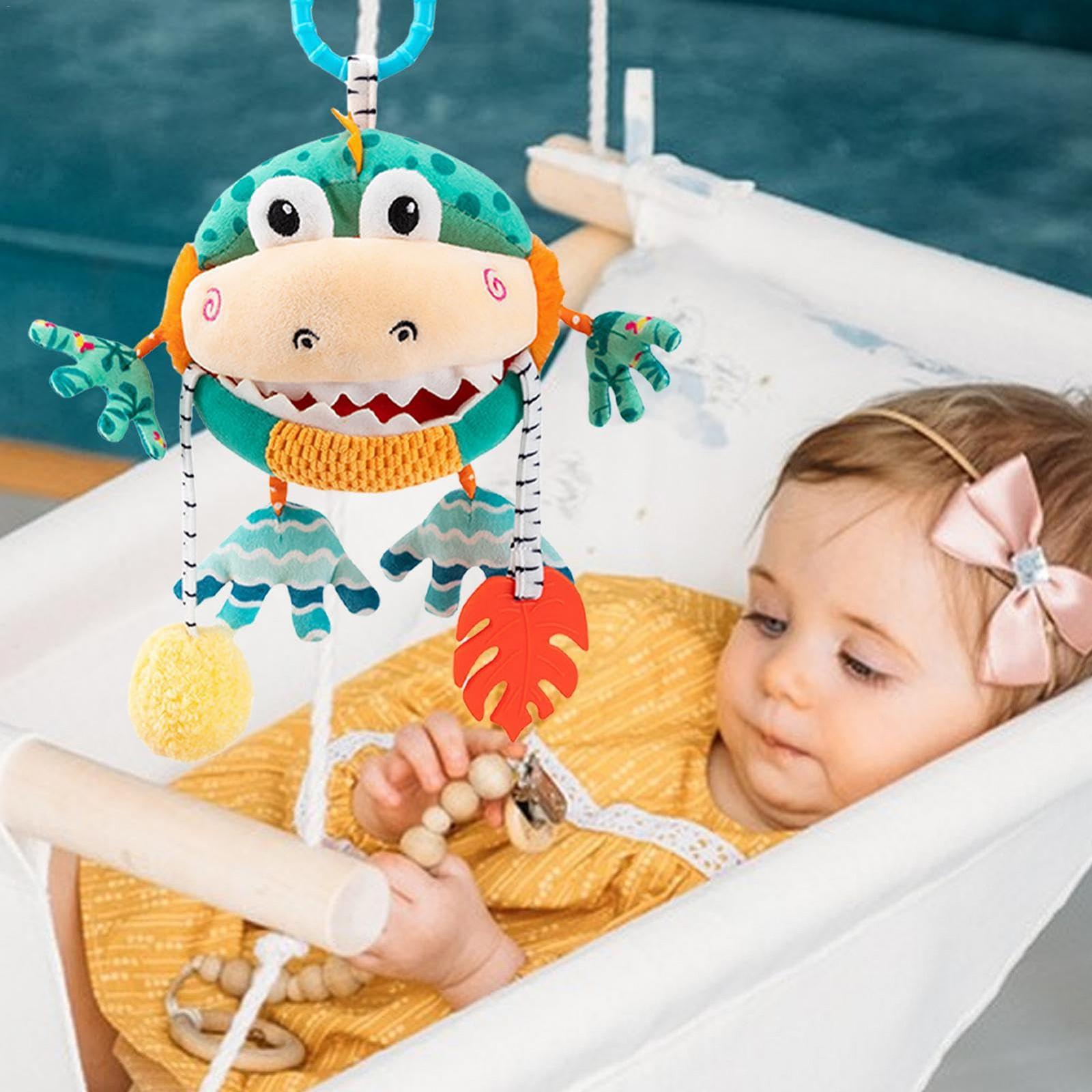 Детский подвесной телефон Plush Cot Mobile мягкая плюшевая игрушка для коляски мягкий плюш для раннего развития, фото №2