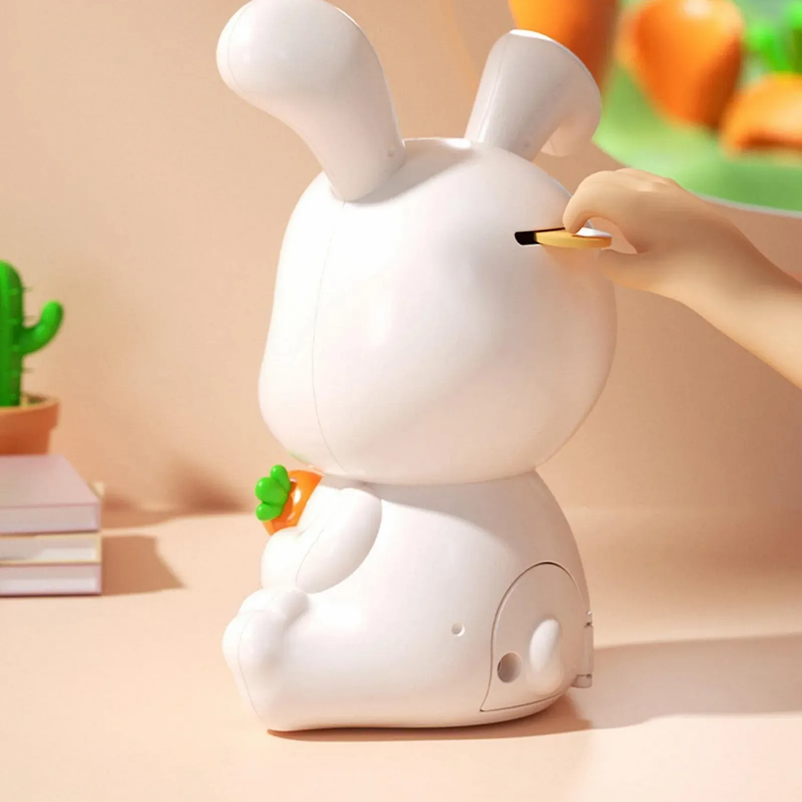 Скарбничка Anloximt Cute Bunny кролик ABS, фото №4