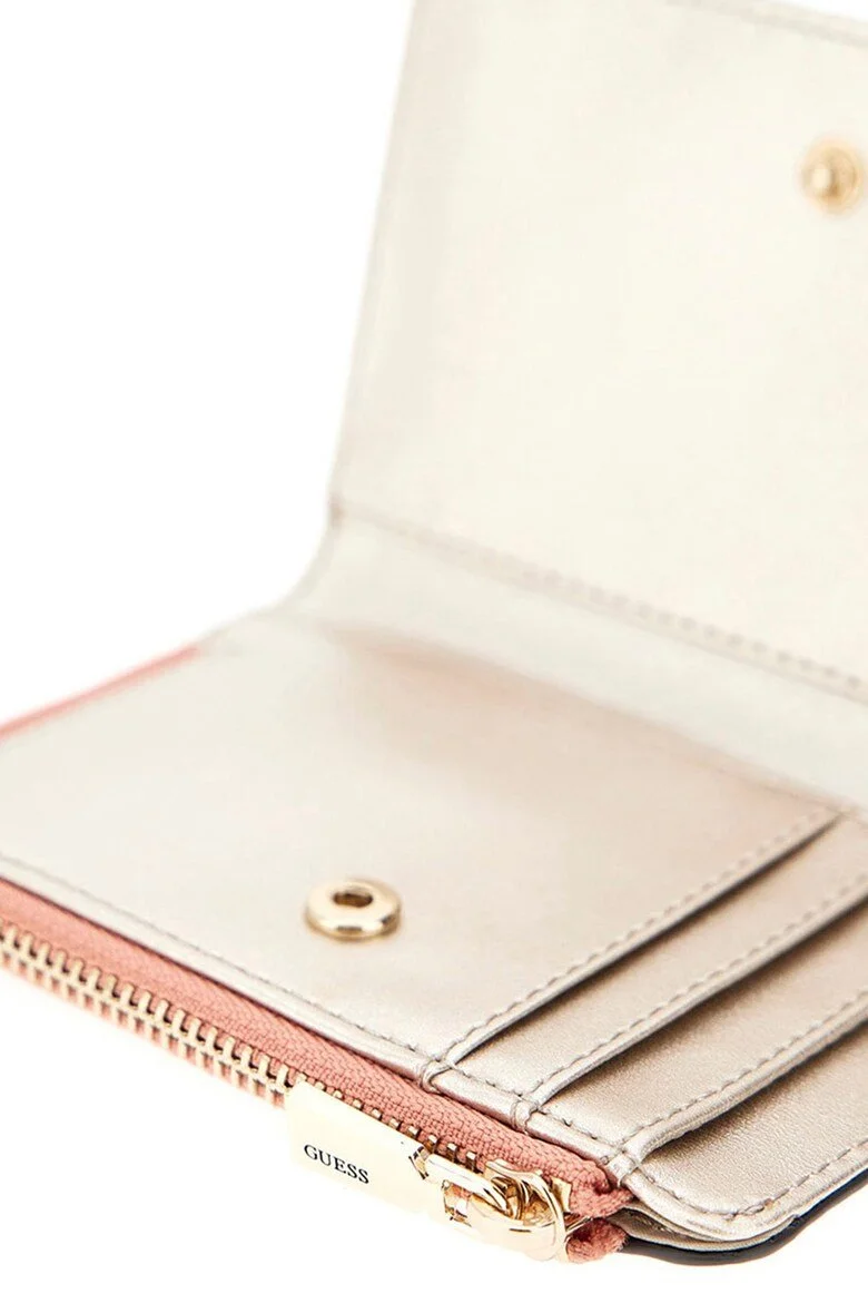 Жіночий гаманець Guess - Laurel SLG Small Zip Around Рожевий, фото №3
