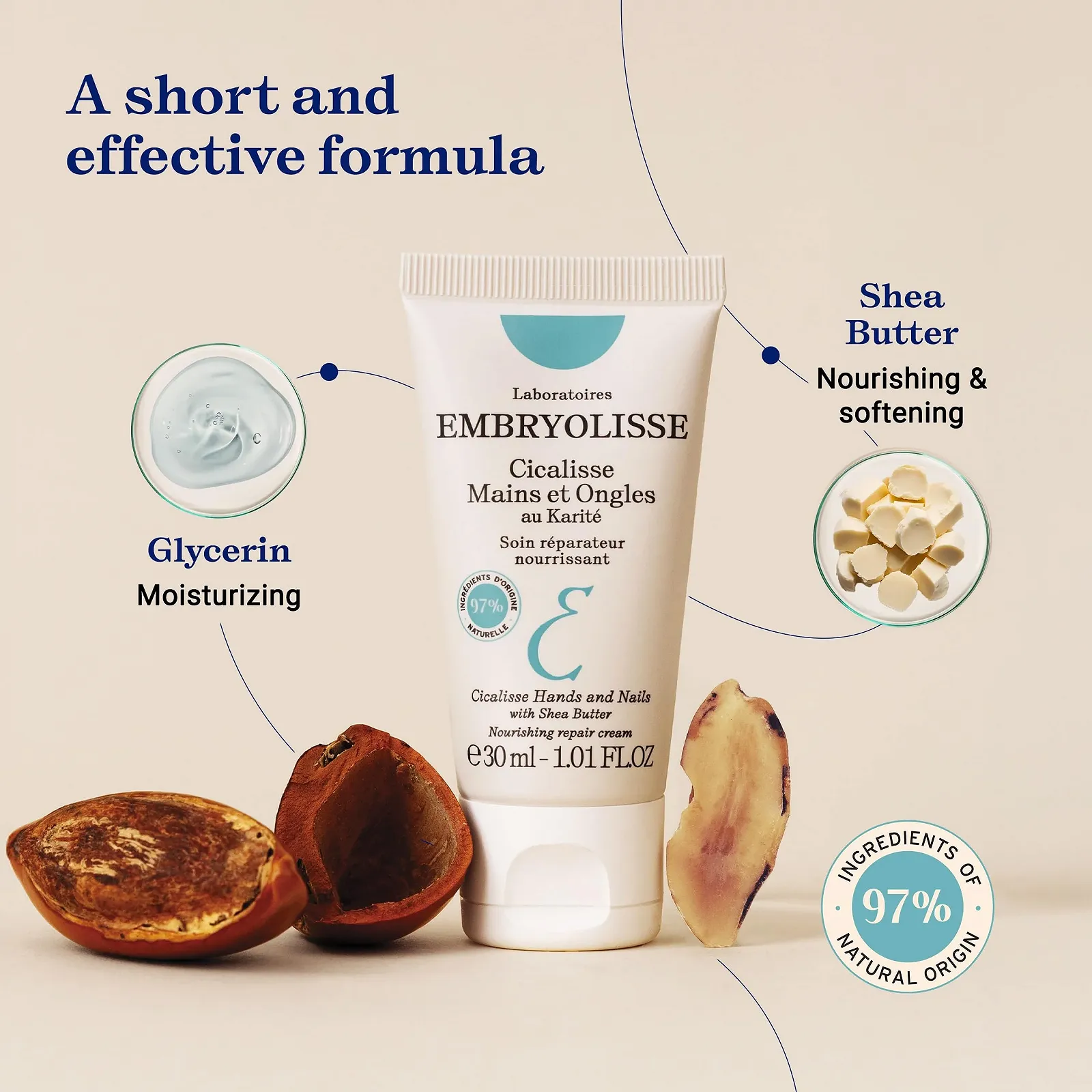 Крем Embryolisse Cicalisse для рук та нігтів 30 мл, фото №5