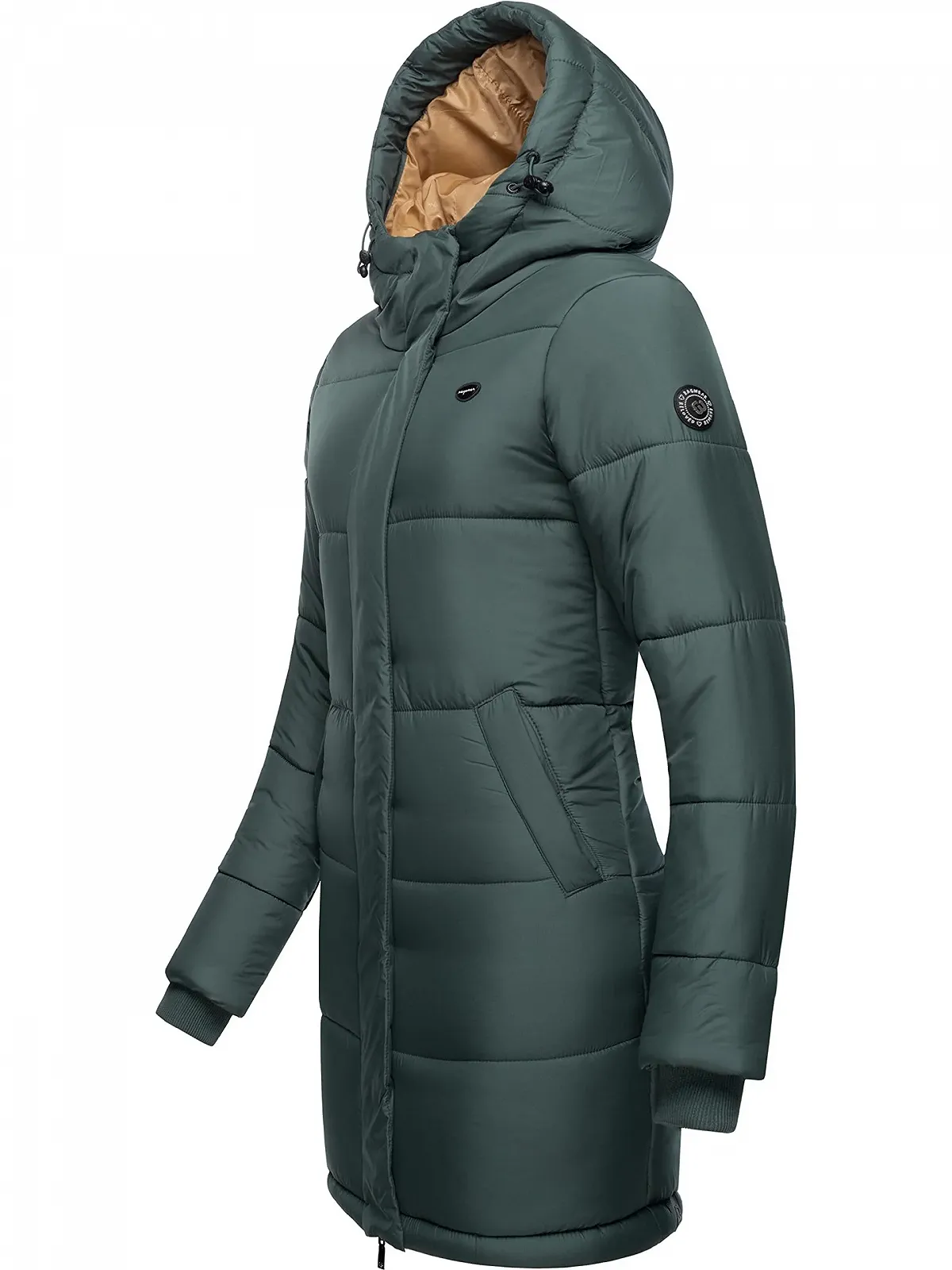 Пальто стеганое Ragwear Relive Long Remake Женское Зимнее, фото №2