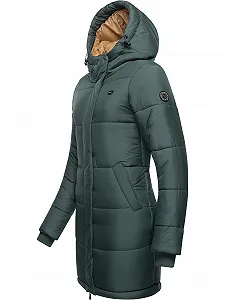 Пальто стеганое Ragwear Relive Long Remake Женское Зимнее synthetic.ua - Фото 1