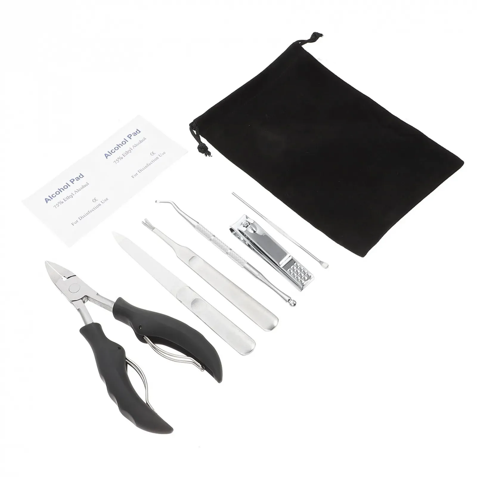 Набор для маникюра и педикюра CALLARON 7 шт., фото №1