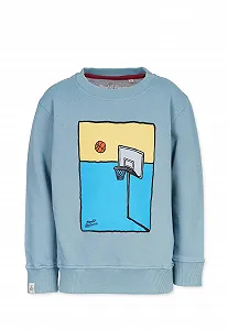 Детский органический хлопковый свитшот Band of Rascals Court - Фото 1