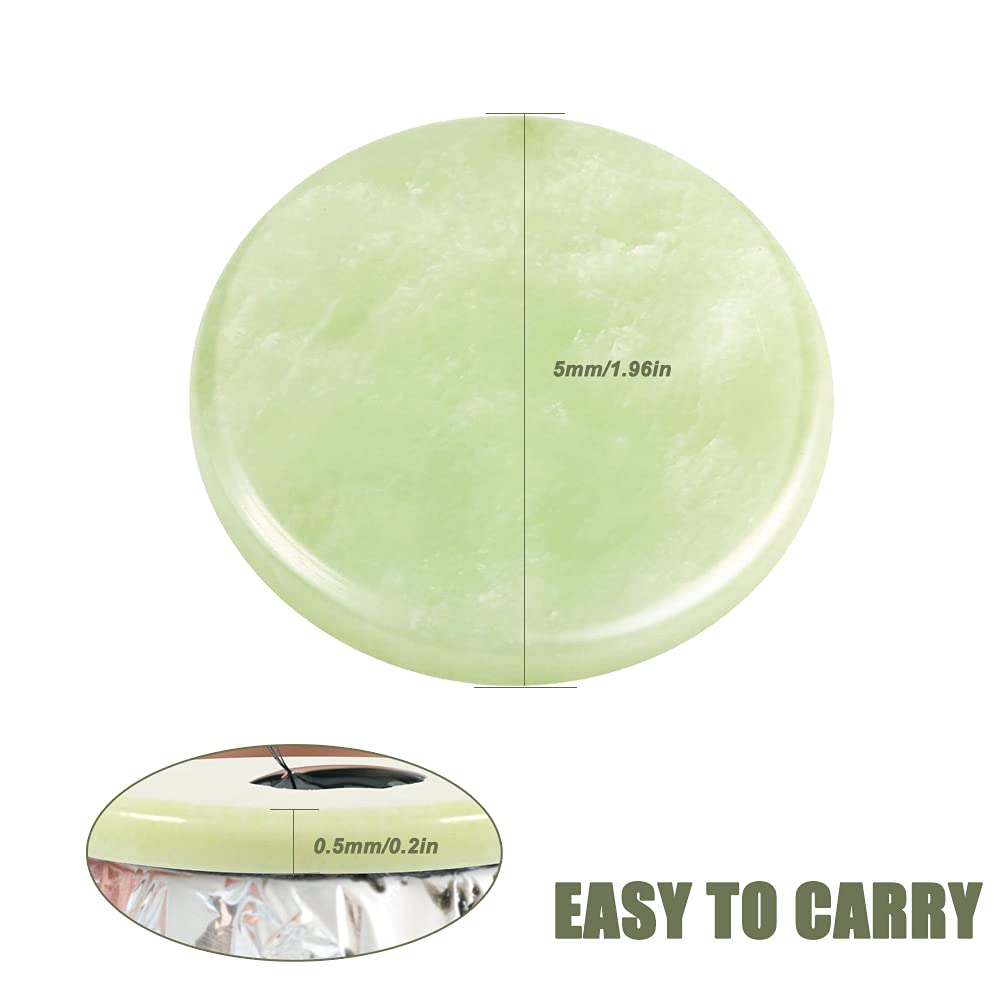 Палета для накладних вій LEBQ Jade Stone 2 шт. 5 см, фото №4