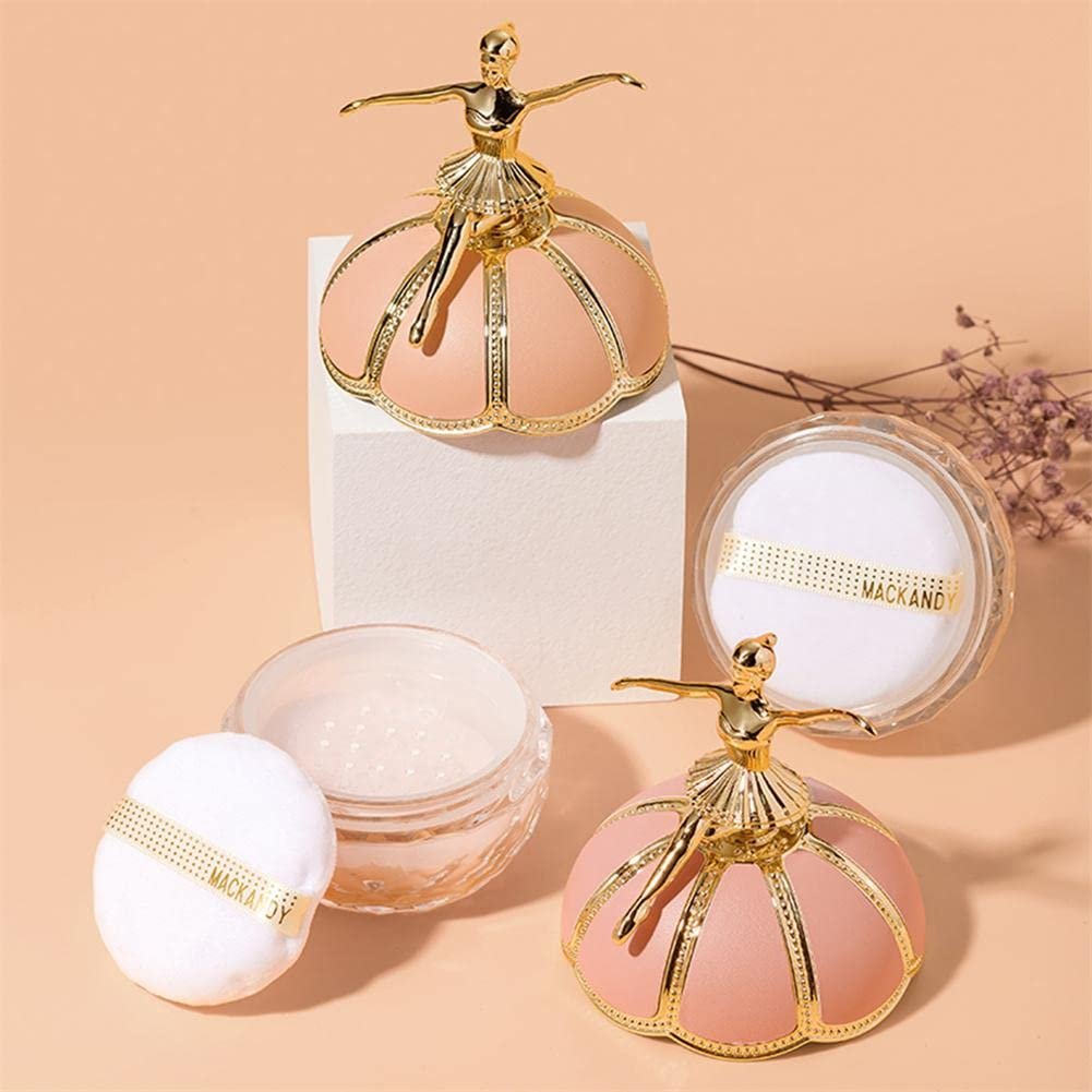 Пудра Ballet Statuette Face Loose Setting Powder Водостійка для макіяжу Контроль блиску Матова тривала, фото №3