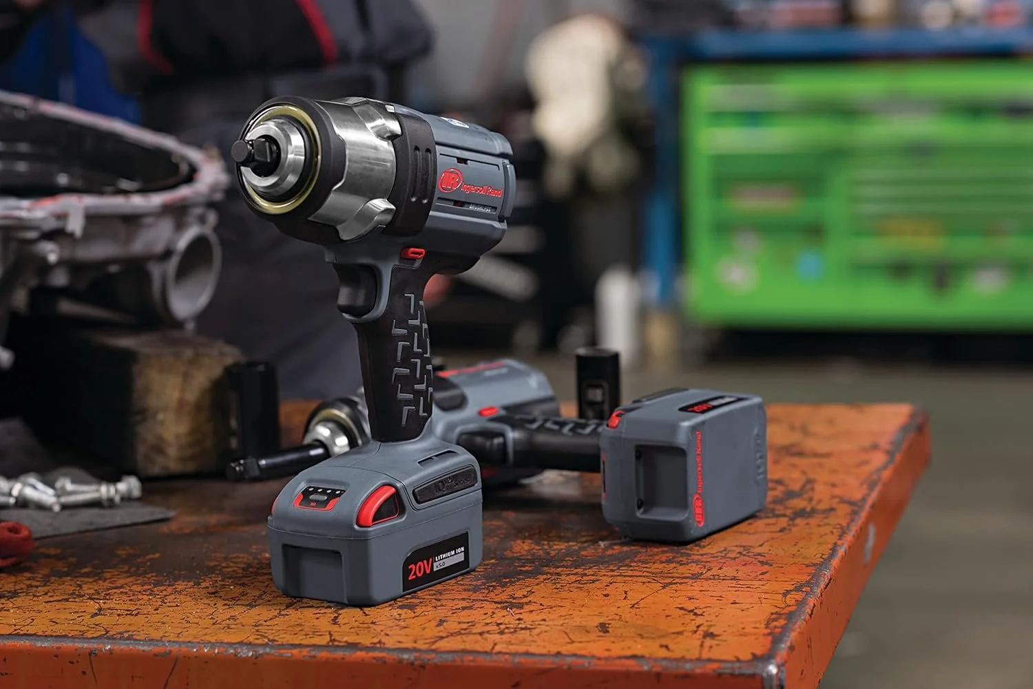 Гайковерт акумуляторний ударний Ingersoll Rand W7152 / 20В / 1/2" / 2040 Нм / Безщітковий / Синій-Чорний, фото №6 Гайковерт акумуляторний ударний Ingersoll Rand W7152 / 20В / 1/2" / 2040 Нм / Безщітковий / Синій-Чорний, фото №6