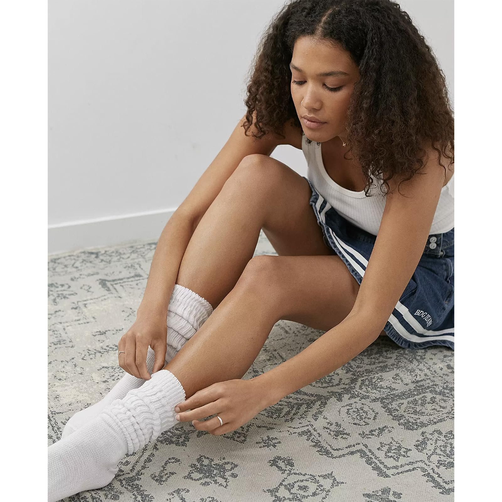 Набір шкарпеток жіночих Retro Crew, 5 пар, фото №7