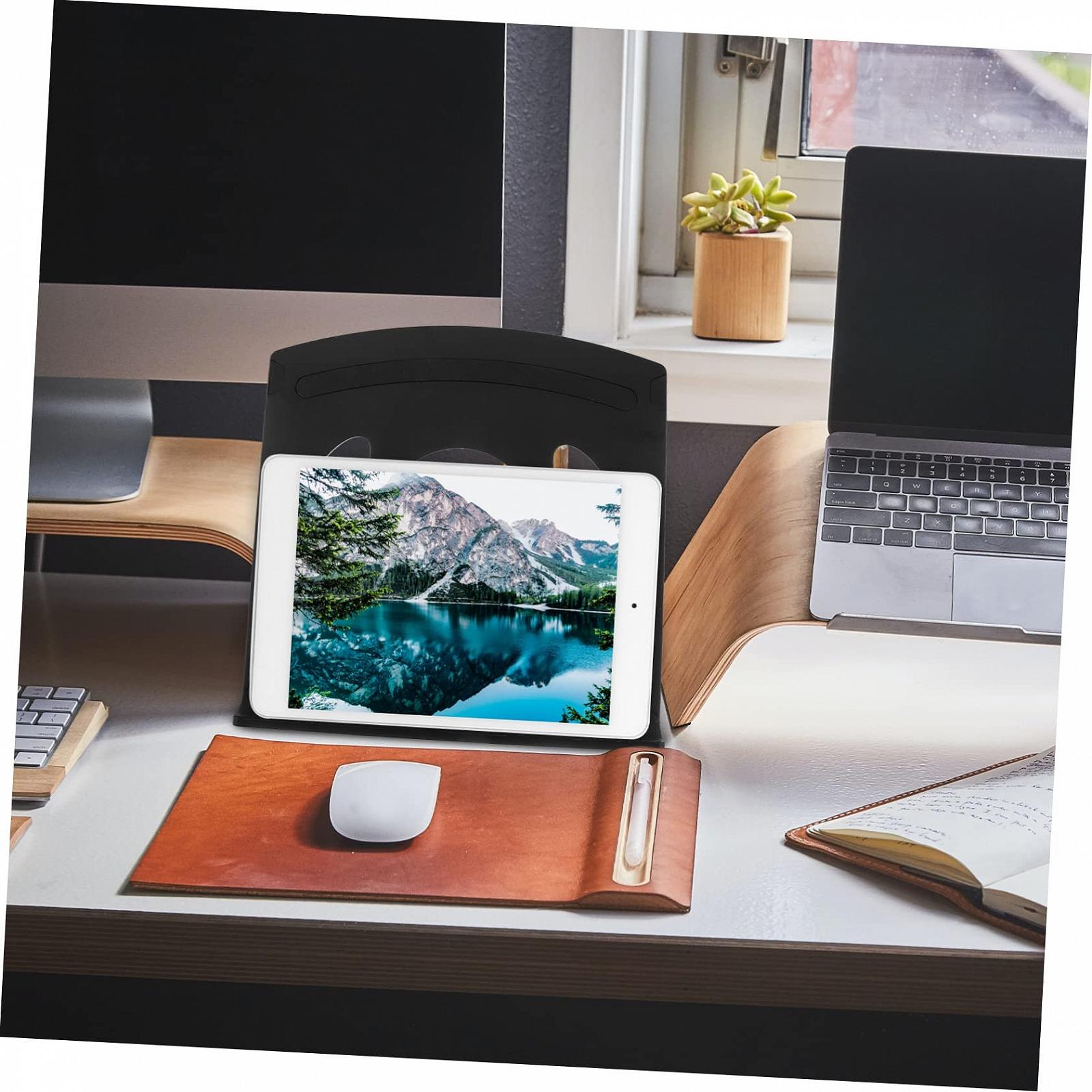 Підставка для ноутбука регульована DOITOOL з вентиляцією, нековзним захистом та функцією простору, фото №7