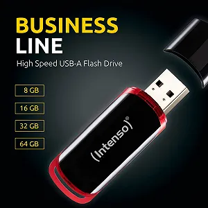 USB-флеш-накопичувач Intenso Business Line 32 GB USB 2.0 Чорний ціна на synthetic.ua - Фото 1 USB-флеш-накопичувач Intenso Business Line 32 GB USB 2.0 Чорний synthetic.ua - Фото 1