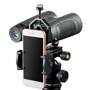Телескоп 10x42 HD Профессиональные Бинокли Многослойное Покрытие Оптика BAK-4 Призма FMC Линза 19mm Большой Окуляр с Адаптером для Смартфона Беспроводная Bluetooth Камера Двойной - Фото 1
