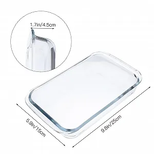 Форма для запекания Стеклянная Термостойкая Прозрачная synthetic.ua - Фото 1