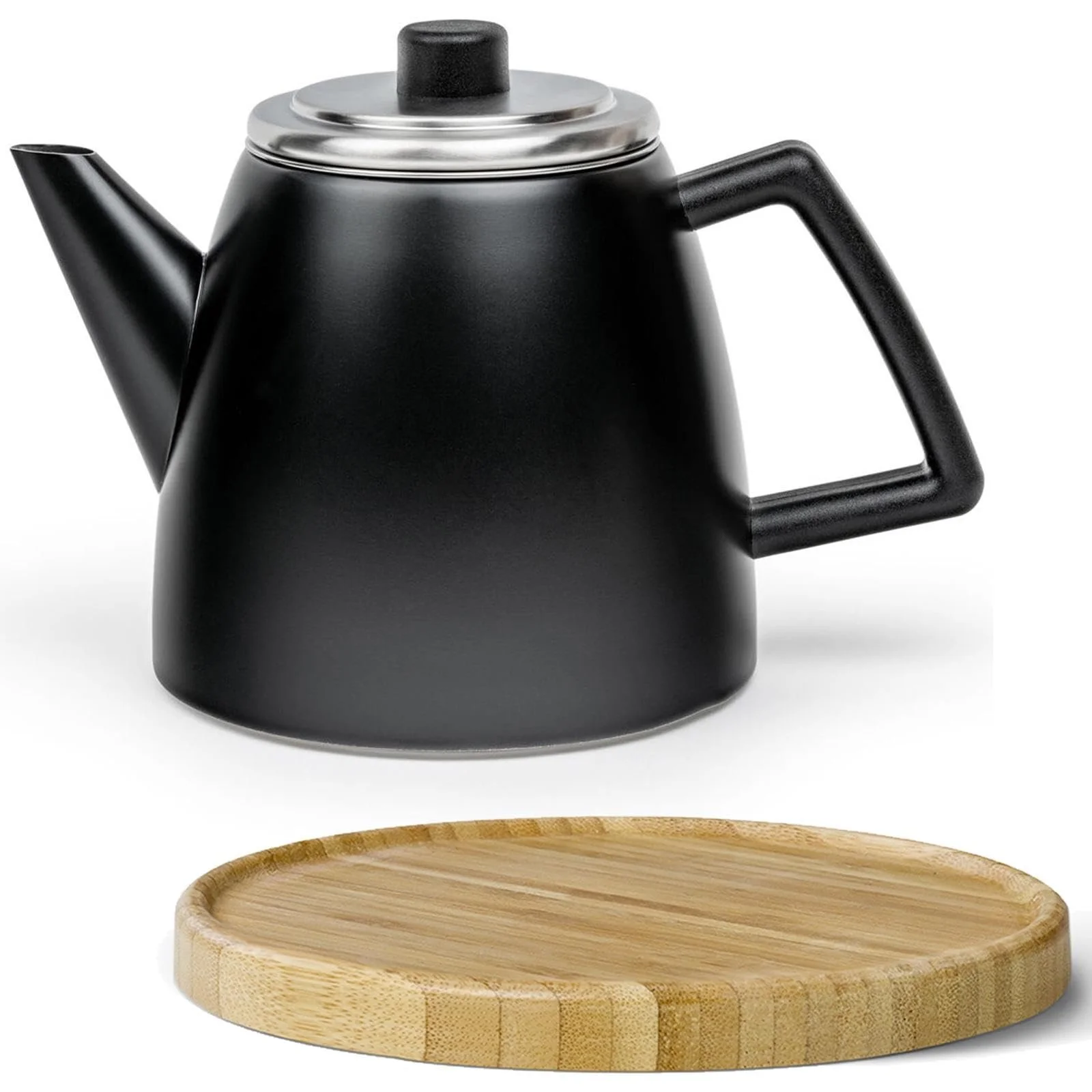 Чайник-заварник Bredemeijer З нержавіючої сталі 1,1 літра Маленький з подвійними стінками, фото №1