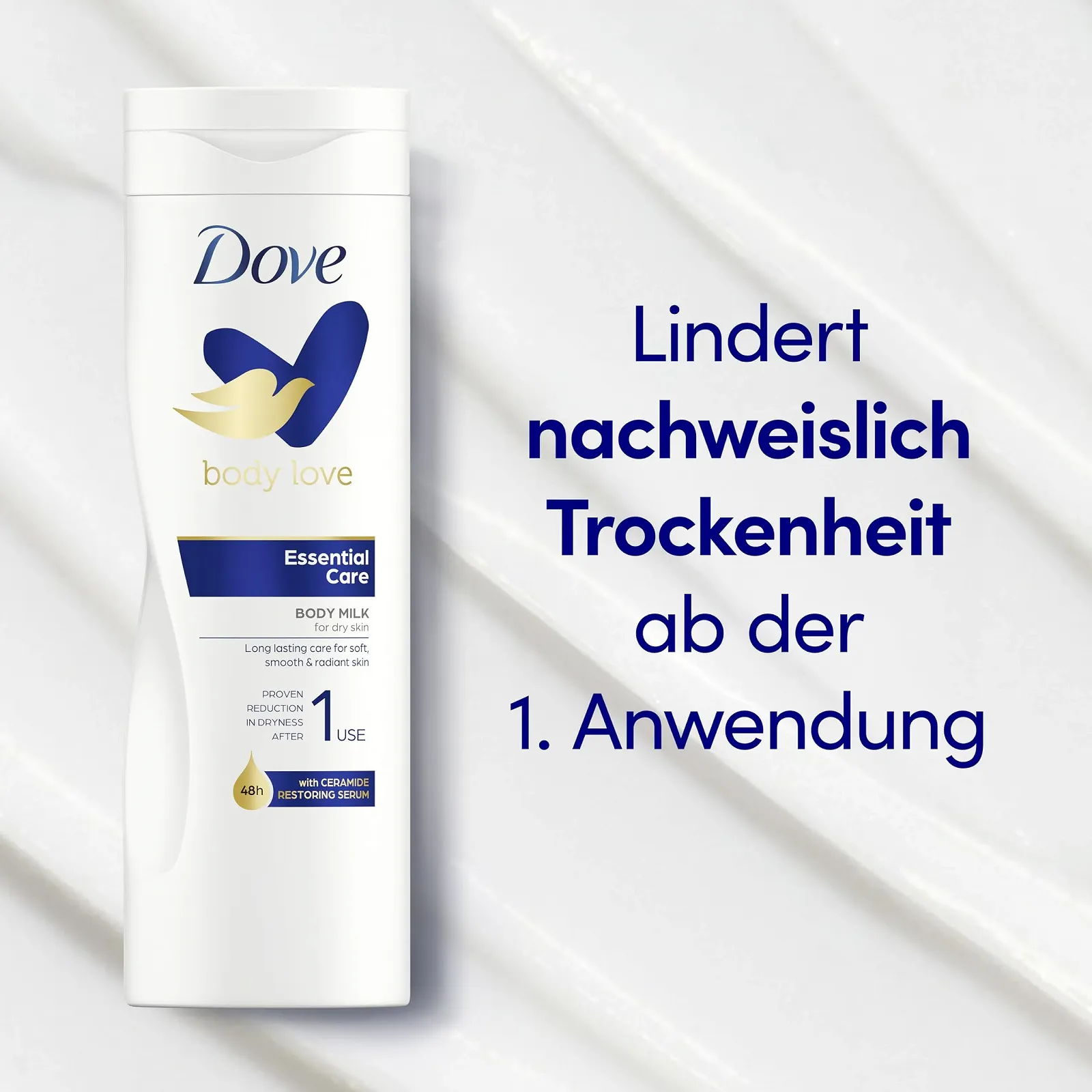 Молочко для тела Dove Body Love Essential Care с глицерином Питает кожу и увлажняет с первого использования 3 x 400 мл, фото №6 Молочко для тела Dove Body Love Essential Care с глицерином Питает кожу и увлажняет с первого использования 3 x 400 мл, фото №6