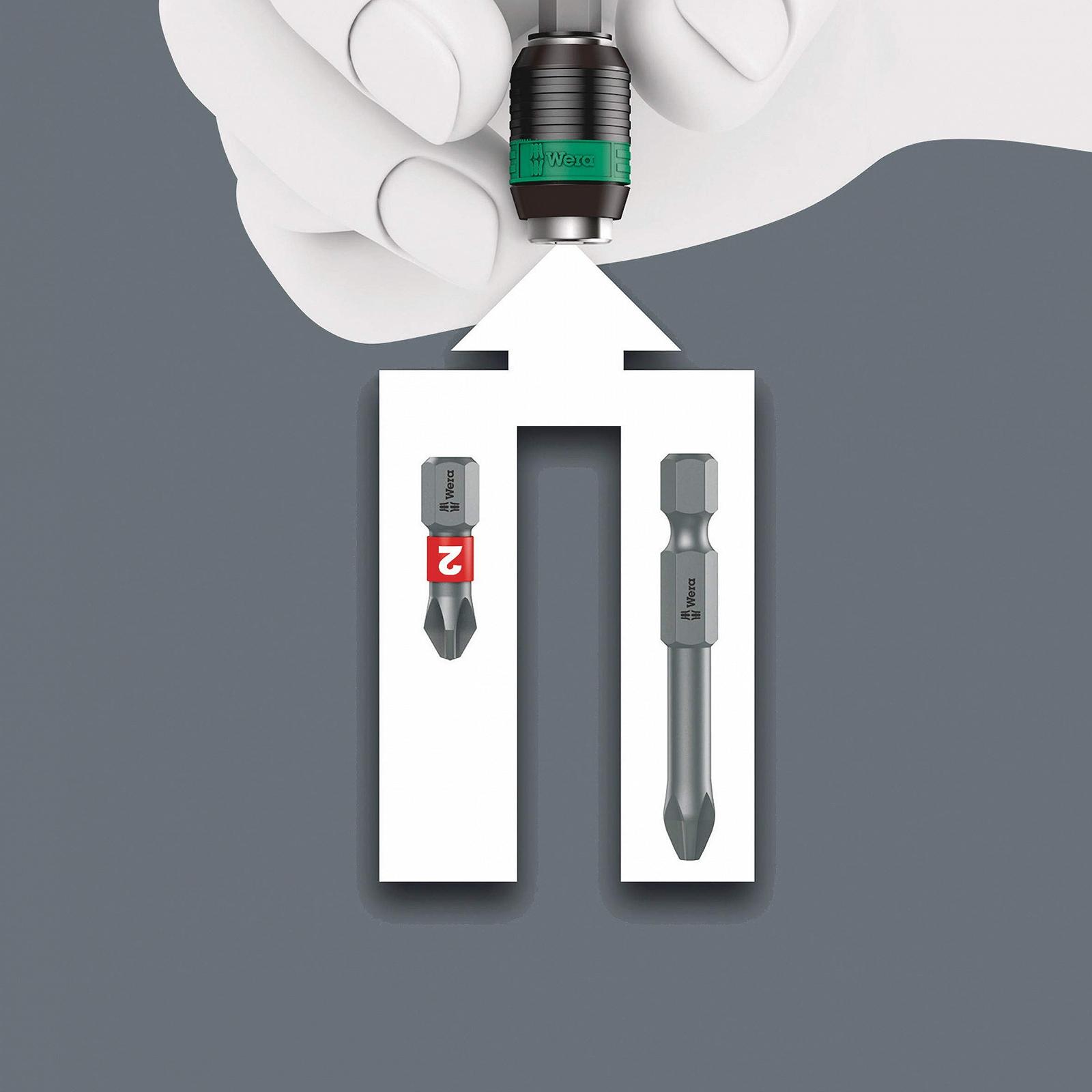 Набор отверток с редуктором Wera Kraftform Compact Turbo 1 05057482001 18 единиц, фото №10 Набор отверток с редуктором Wera Kraftform Compact Turbo 1 05057482001 18 единиц, фото №10