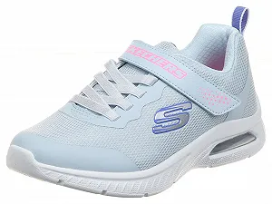 Кроссовки Skechers Microspec Max Plus Subtle Steps для девочек 303546L LTBL Голубой - Фото 1