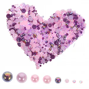 Украшение для ногтей Ipetboom Набор ювелирных изделий Буквы-бусины Буквы-стразы для ногтей Камни для ногтей Гель-лак для ногтей Украшение для красоты ногтей Аксессуары для ногтей-бусин ABS - Фото 1