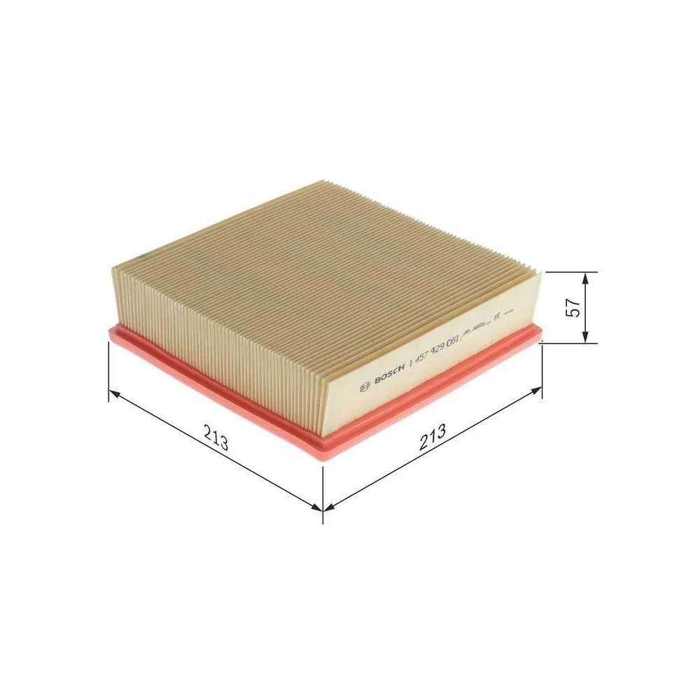Фильтр воздушный BOSCH 1 457 429 061 для AUDI CITROËN FORD GMC JAGUAR LADA NISSAN OPEL, фото №1
