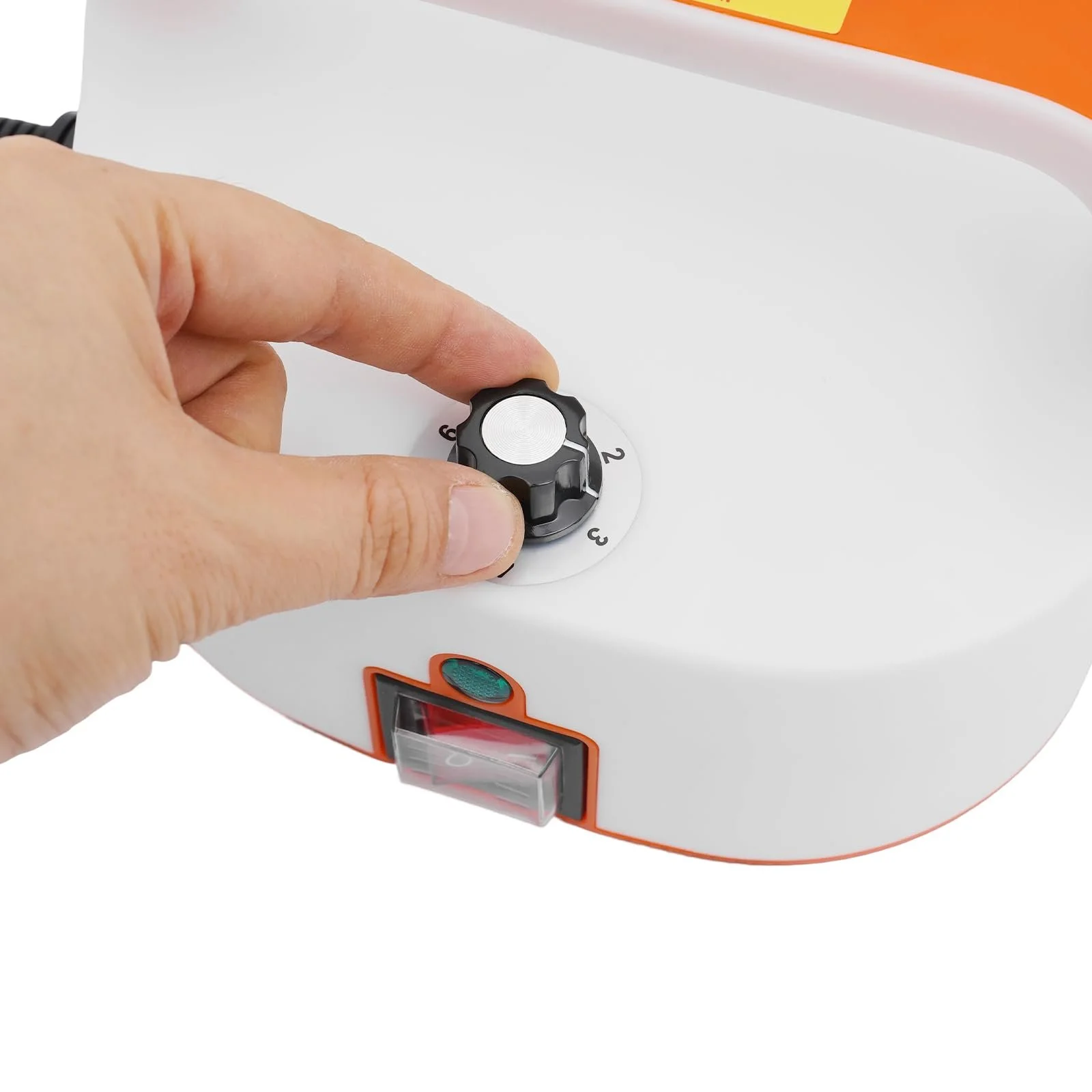 Пароочисник 3800 W портативний високотемпературний Помаранчевий Білий, фото №5