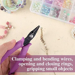 Длинногубцы SPEEDWOX Mini 14 см для изготовления ювелирных изделий synthetic.ua - Фото 1