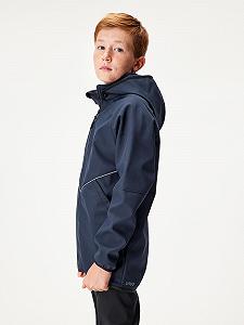 Софтшелл куртка Unuo Slim Темно-синій Чорний synthetic.ua - Фото 1