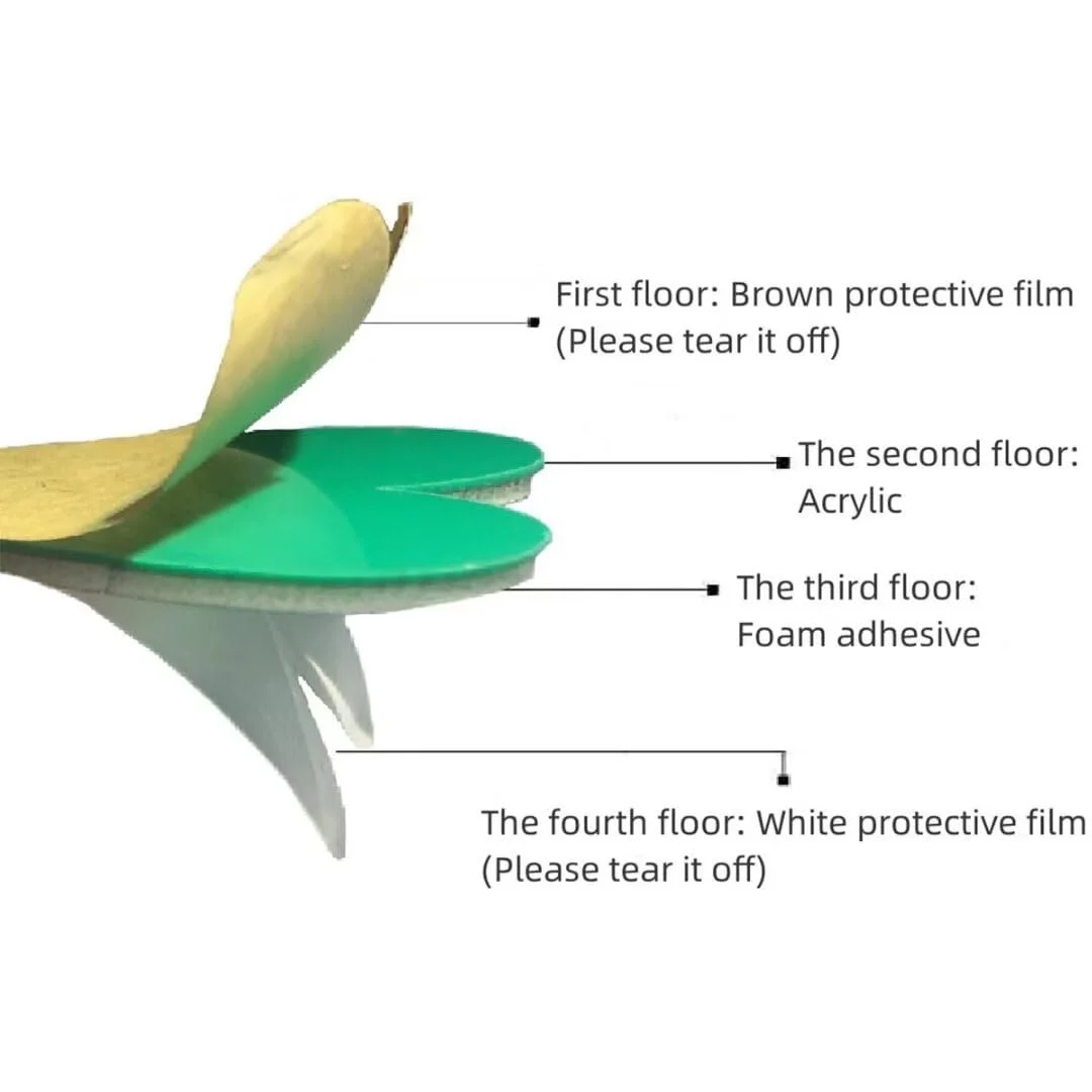 Наклейка на стіну 3D Kitchen самоклеюча 70 x 100 см Black, фото №6