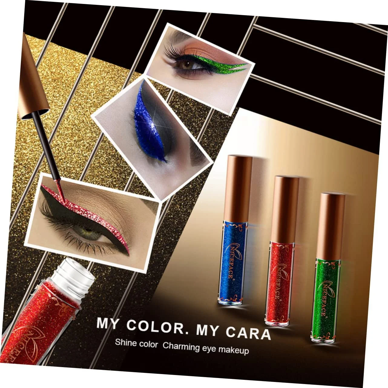 Підводка для очей NOLITOY, водостійка, рідка, фото №7